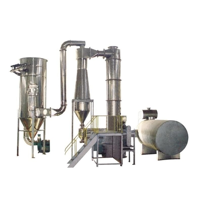 parafuso giratório de aço inoxidável do secador 25-60kg/H instantâneo que alimenta a máquina de secagem industrial
