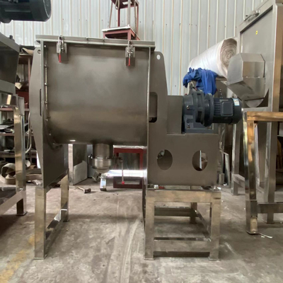Anúncio publicitário vegetal secado do misturador da fita da farinha do CE 1000L para Sugar Flour