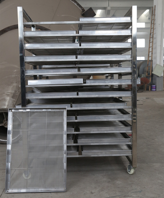 Flor automática de Tray Dryer Pumpkin Seed Hemp da circulação de ar quente
