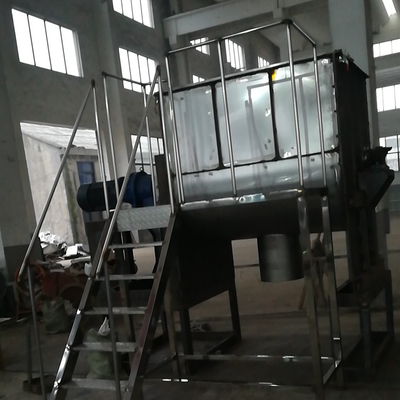 misturador de aço inoxidável da fita 22kw multifuncional para o líquido químico do pó