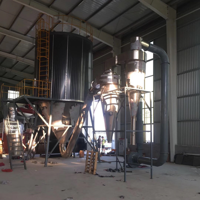 Máquina de secagem centrífuga de alta velocidade do pulverizador da glicose do licor de milho do secador de pulverizador de WKS