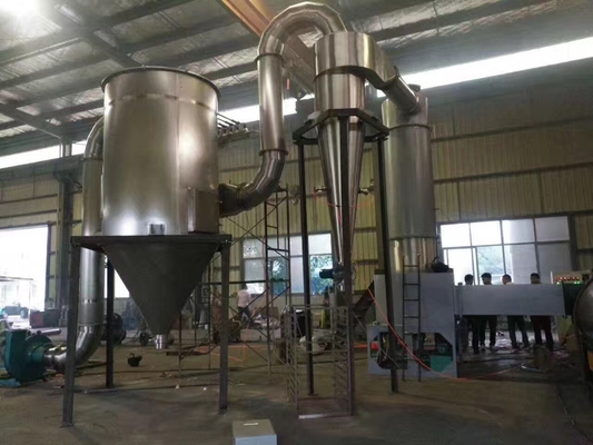 parafuso giratório de aço inoxidável do secador 25-60kg/H instantâneo que alimenta a máquina de secagem industrial
