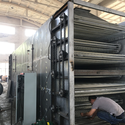 Máquina de secagem industrial contínua de circulação de ar quente do secador da correia da grande capacidade