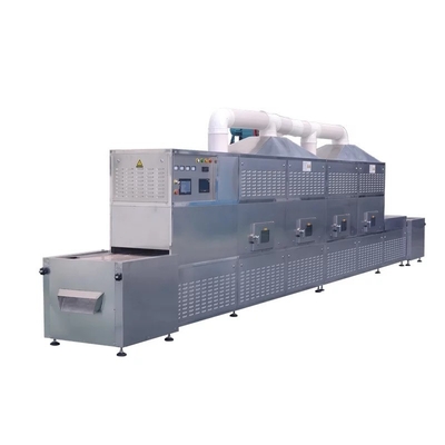 Máquina mais seca do transporte mais seco contínuo de aço inoxidável da esterilização da micro-ondas da correia
