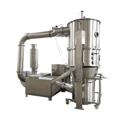 Máquina de secagem de revestimento de granulagem de secador de leito fluidizado de 304SS 420L