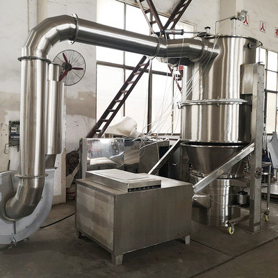Máquina de secagem de revestimento de granulagem de secador de leito fluidizado de 304SS 420L