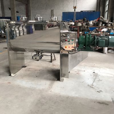 Máquina horizontal dobro de aço inoxidável do misturador do misturador 1000L da fita 11KW