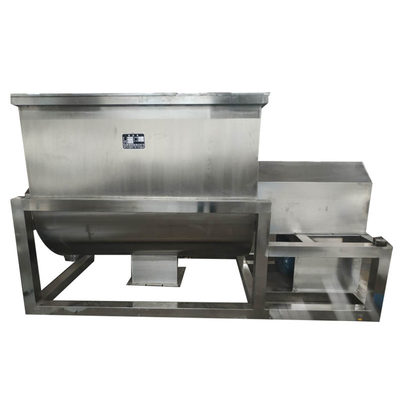 máquina de mistura espiral industrial horizontal da fita da lâmina do parafuso do misturador 3200kg