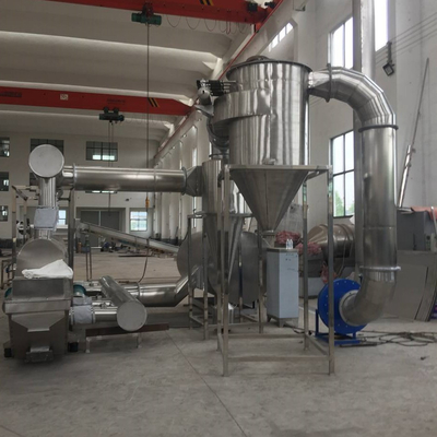 equipamento de secagem farmacêutico horizontal de produto químico mais seco de cama fluida da vibração 450V