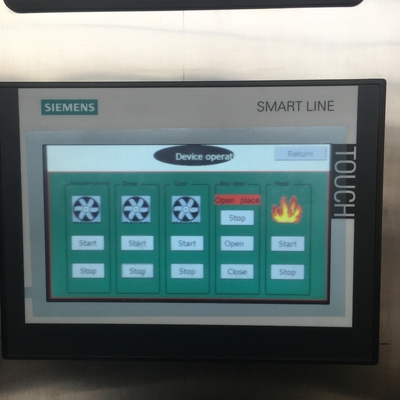 Biomassa mais seca Bud Microwave Vacuum Drying Oven da flor comercial do cânhamo da baixa temperatura