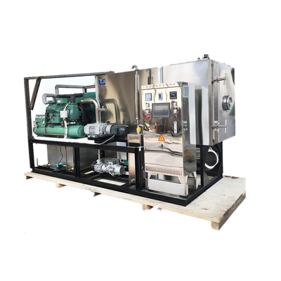 O animal de estimação de Cat Food Vacuum Freeze Dryer do cão do tela táctil do PLC trata o Lyophilizer