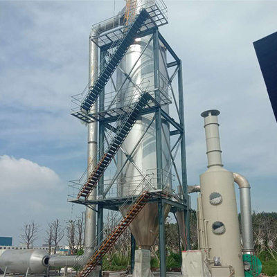 Secador mais seco da granulação de Dimorpholine da máquina do pulverizador do leite de pó do cacau 4KW