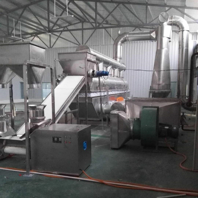 máquina de secagem do adubo da máquina de secagem 2.2*2KW do leito fluidizado 150-180kg/H