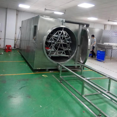 Secador 9.6kg/H do vácuo da micro-ondas de WKS ao desidratador da transformação de produtos alimentares 12kg/H