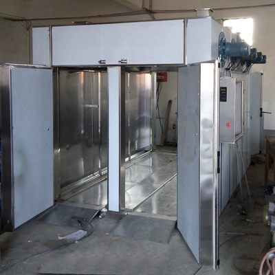 circulação de ar 1500kg quente Oven Chinese Herbal Drying Machine 3660*2300*2000mm