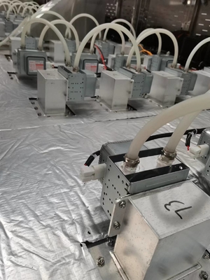túnel Oven Industrial Drying Machine da micro-ondas do pó de 48-60kg/H Kava
