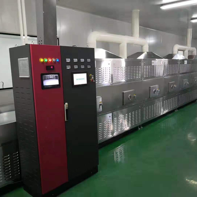 túnel Oven Industrial Drying Machine da micro-ondas do pó de 48-60kg/H Kava