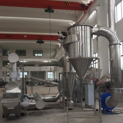 Máquina vibratório de Lotus Root Powder Yeast Dryer do secador de leito fluidizado do fitoterapia