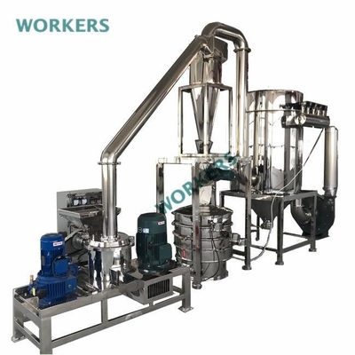 moedor comercial Superfine Hammer Mill Pulverizer da especiaria da máquina de moedura 46kW
