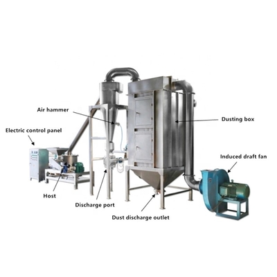 Máquina contínua Superfine do Pulverizer da máquina de moedura do alimento aditivo para o pó