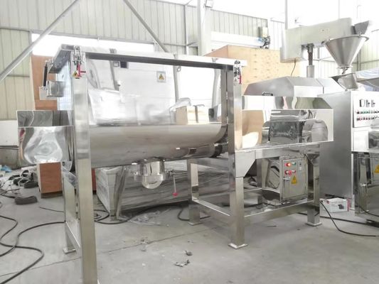 misturador de aço inoxidável da fita 22kw multifuncional para o líquido químico do pó