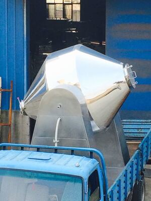 Controle de temperatura preciso de poupança de energia personalizado do secador dobro do vácuo do cone