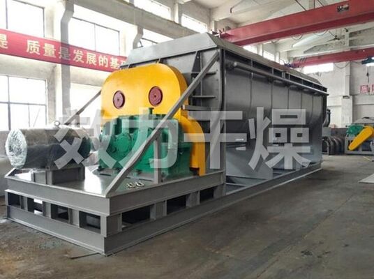 Secador de pás de lâmina oca de aço inoxidável para esterilização de farinha de alimentos