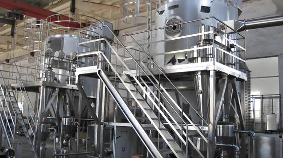 Hygienic Multi Function LPG-50 Industrial Spray Dryer High Working Effiency