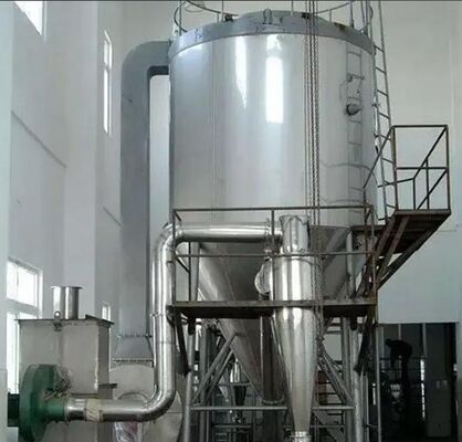 Eficiência elevada centrífuga do sistema do secador de pulverizador da atomização do pó inoxidável