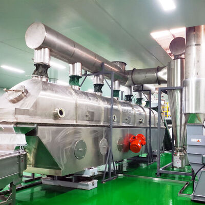Secador de vibração do leito fluidizado da eficiência elevada com projeto de poupança de energia de 30-60%