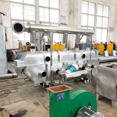 Secador de leito fluidizado vibratório da série ZLG para secagem industrial contínua