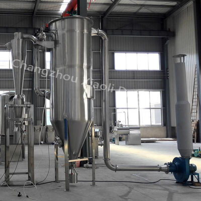 Secador instantâneo rápido de aço inoxidável SUS304/316L giratório para o processamento químico