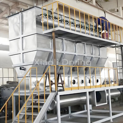 Secador de ebulição contínuo/secador de leito fluidizado do pó para produtos químicos