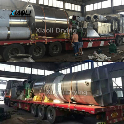 Secador de placa industrial série PLG para fertilizantes e pesticidas químicos