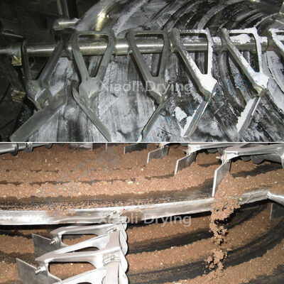 Secador de placa industrial série PLG para fertilizantes e pesticidas químicos