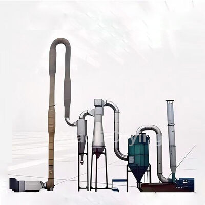 Secadores instantâneos pneumáticos eficientes da energia da pureza alta para materiais avançados