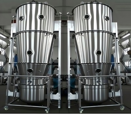 Pó da máquina de secagem industrial do granulador do pulverizador da cama fluida da série FL à transformação do grânulo