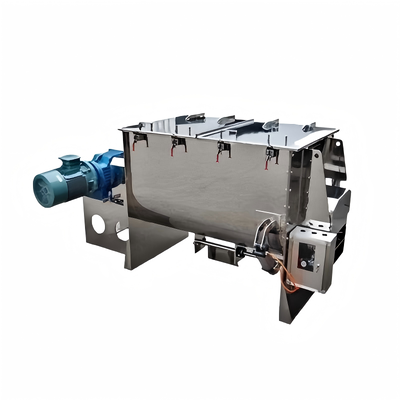 Misturador de Fita Horizontal para Pó de Detergente 500L 200-300kg Misturador em Lote