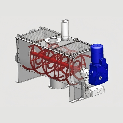 Máquina de mistura de fita industrial de aço inoxidável de 10000L 4000-6000kg Misturador de pó a granel