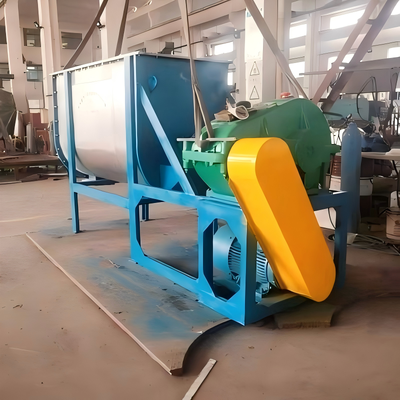 Misturador de fita horizontal de aço inoxidável 6000L 2400-3600kg Batch Blender