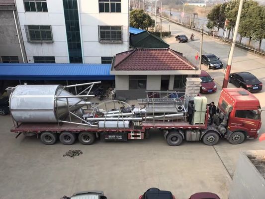 Secador de pulverizador centrífugo da alta velocidade da grande capacidade para a proteína do soro de leite