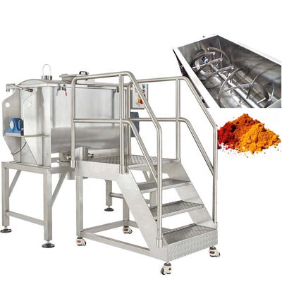 Misturador horizontal de aço inoxidável da fita do CE 6000L para o processamento dos produtos químicos