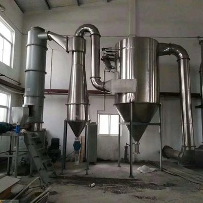 parafuso giratório de aço inoxidável do secador 25-60kg/H instantâneo que alimenta a máquina de secagem industrial