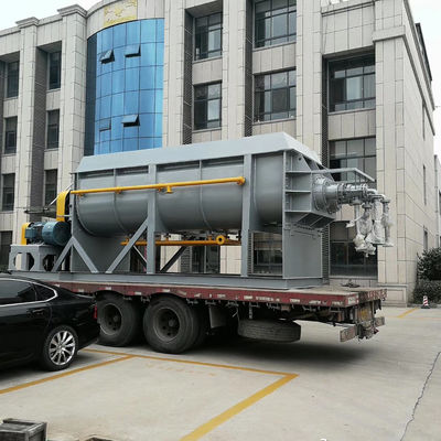 10rpm à máquina de secagem oca da lama da economia de energia do secador da pá de 25rpm 4KW