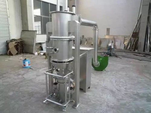 Máquina de secagem de revestimento de granulagem de secador de leito fluidizado de 304SS 420L
