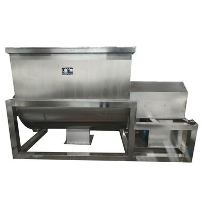máquina de mistura espiral industrial horizontal da fita da lâmina do parafuso do misturador 3200kg