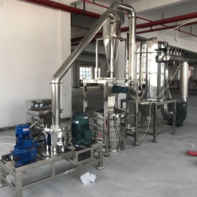 Máquina de moedura de refrigeração da baixa temperatura do Pulverizer da medicina do alimento ar Ultrafine