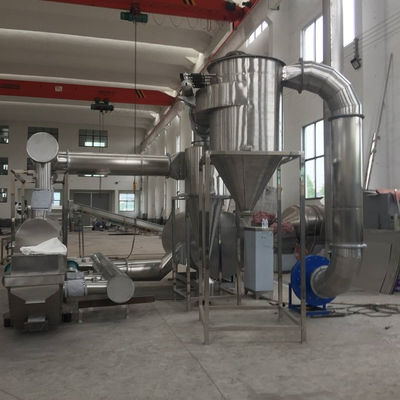 equipamento de secagem farmacêutico horizontal de produto químico mais seco de cama fluida da vibração 450V