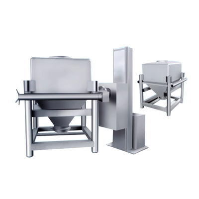 máquina de mistura fixa do funil do elevador do parafuso do misturador do escaninho do alimento IBC de 3-10rpm NTC