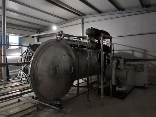 Secador 9.6kg/H do vácuo da micro-ondas de WKS ao desidratador da transformação de produtos alimentares 12kg/H